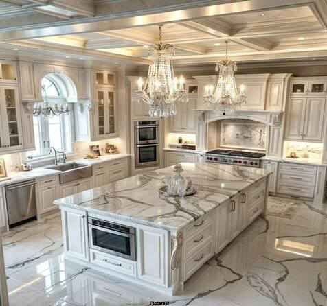 ASASA Kitchens beautiful kitchen island with elegant finishes.