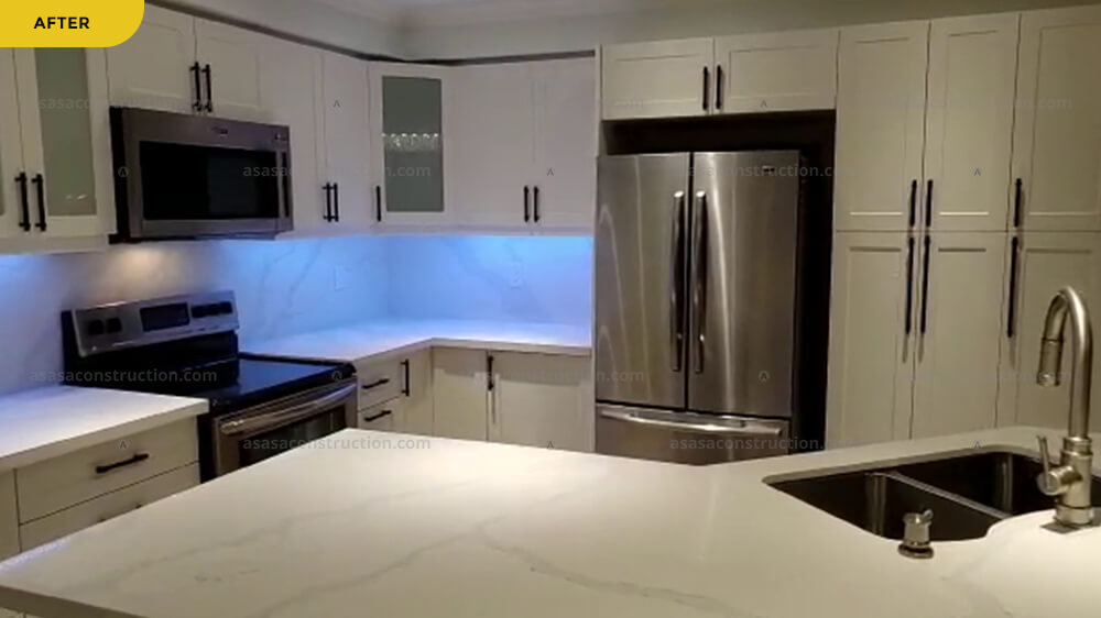 WHITE KITCHEN CABINETS