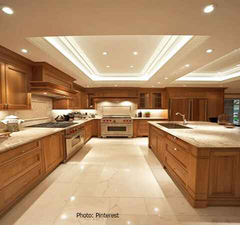 ASASA Kitchens showcases rustic wood kitchen renovation with elegant cabinetry