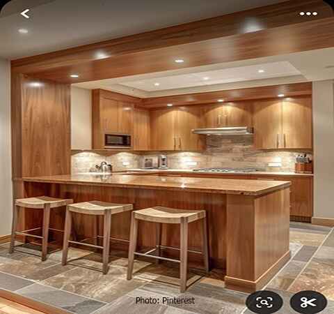 Custom wood kitchen cabinets installed by ASASA Kitchens in a modern Toronto home